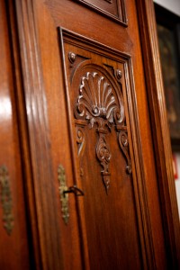 Hotel Grafenwirt - Treppenhaus Detail Kasten